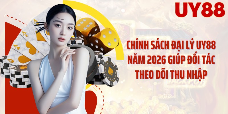 Chính sách đại lý UY88 năm 2026 giúp đối tác theo dõi thu nhập