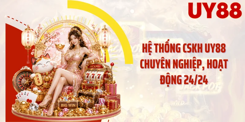 Hệ thống CSKH UY88 chuyên nghiệp, hoạt động 24/24