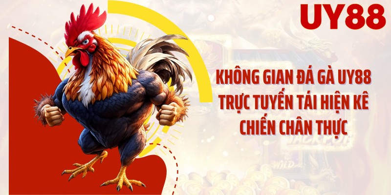 Không gian đá gà UY88 trực tuyến tái hiện kê chiến chân thực