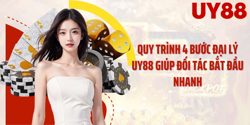 Quy trình 4 bước đại lý UY88 giúp đối tác bắt đầu nhanh